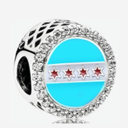 AAA GRADE S925 ALE Sterling Silver Exclusive Round Charms