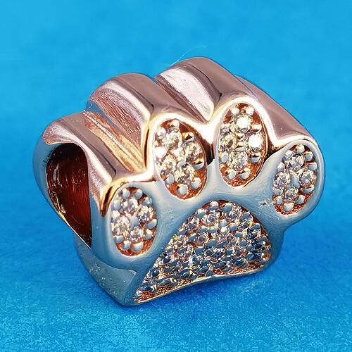 AAA GRADE Rose Goldplated ALE R Animal Theme Charms