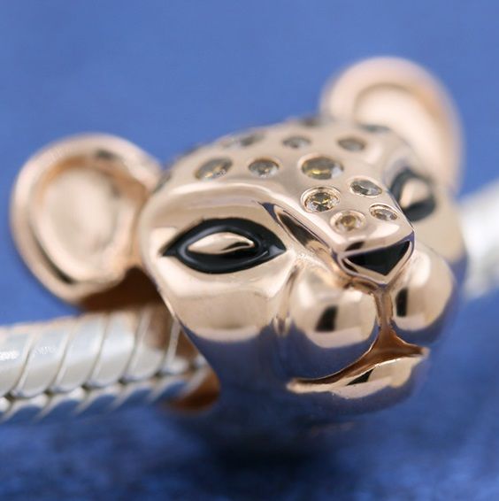 AAA GRADE Rose Goldplated ALE R Animal Theme Charms