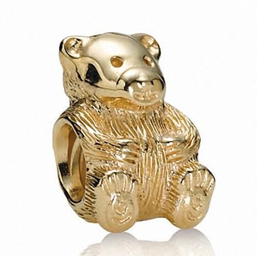 18K Goldplated Sterling Silver Animal Theme Charm