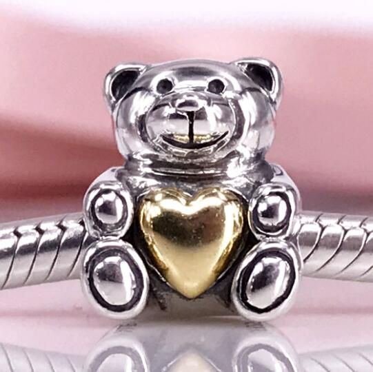 18K Goldplated Two Tone Animal Theme Charms