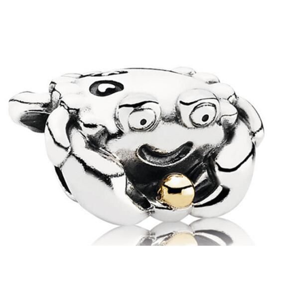 18K Goldplated Two Tone Animal Theme Charms
