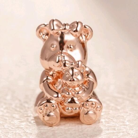 AAA GRADE Rose Goldplated ALE R Animal Theme Charms