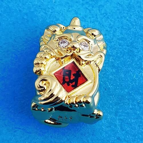 18K Goldplated Sterling Silver Animal Theme Charm