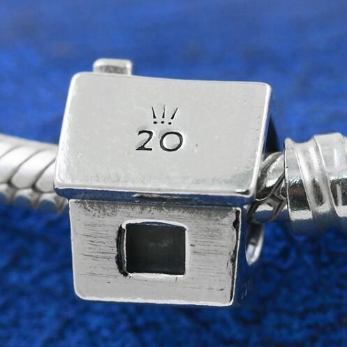 AAA GRADE S925 ALE Sterling Silver Sweet House Charm