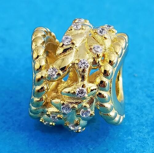 AAA GRADE S925 ALE Shine Spacer Charm