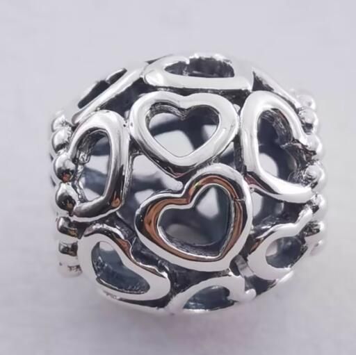 AAA GRADE S925 ALE Openwork Silver Charms