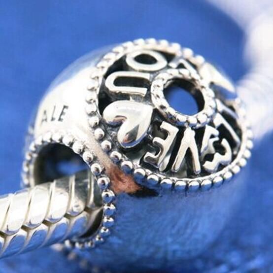 AAA GRADE S925 ALE Openwork Silver Charms