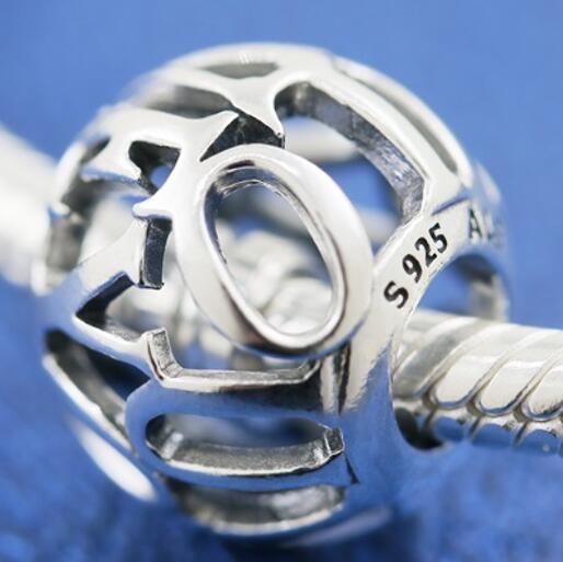 AAA GRADE S925 ALE Openwork Silver Charms
