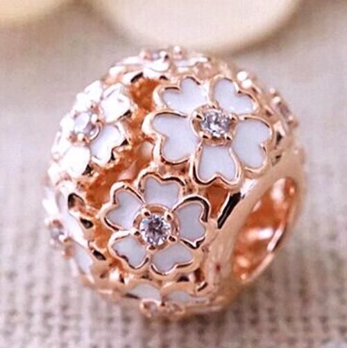  Rose Goldplated AAA GRADE ALE R Charms