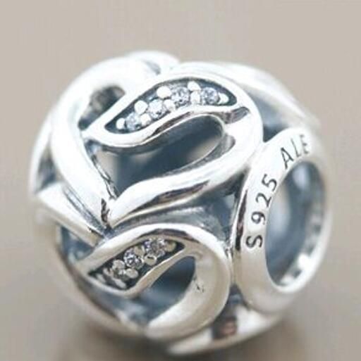AAA GRADE S925 ALE Openwork Silver Charms