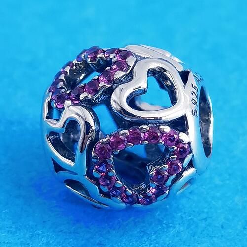 AAA GRADE S925 ALE Openwork Silver Charms