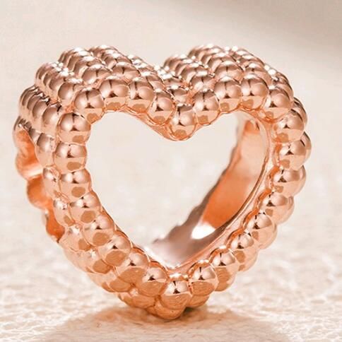 Rose Goldplated AAA GRADE ALE R Charms