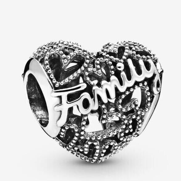 AAA GRADE S925 ALE Openwork Silver Charms
