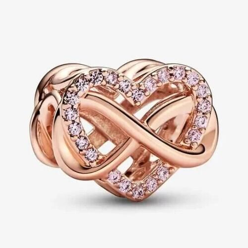 Rose Goldplated AAA GRADE ALE R Charms