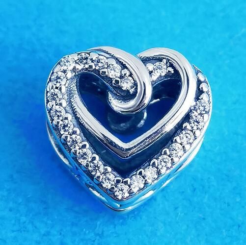 AAA GRADE S925 ALE Openwork Silver Charms