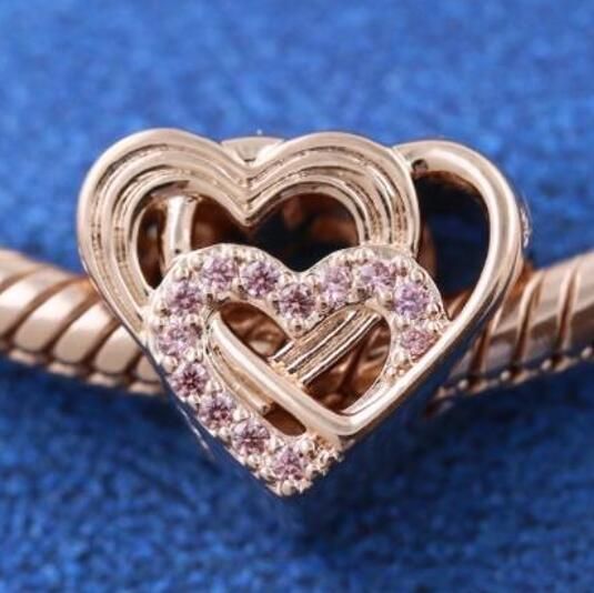 Rose Goldplated AAA GRADE ALE R Charms	