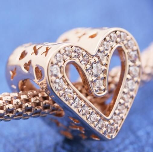Rose Goldplated AAA GRADE ALE R Charms	