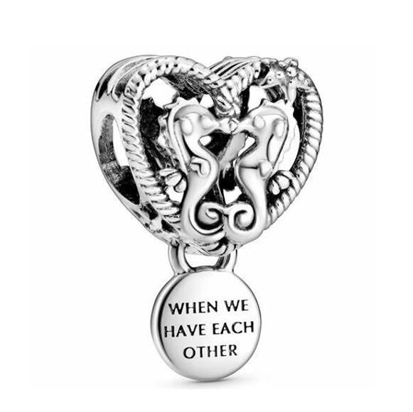 AAA GRADE S925 ALE Openwork Silver Charms
