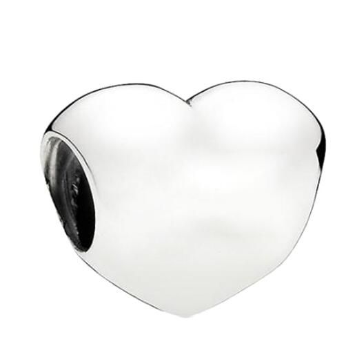 AAA GRADE S925 ALE Sterling Silver Heart Theme Charms