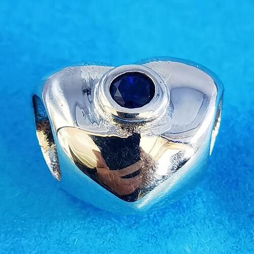 AAA GRADE S925 ALE Sterling Silver Heart Theme Charms