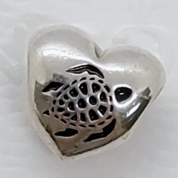 AAA GRADE S925 ALE Sterling Silver Heart Theme Charms