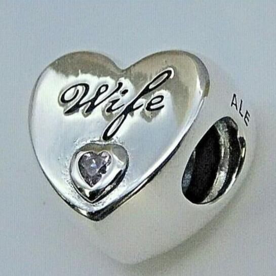 AAA GRADE S925 ALE Sterling Silver Heart Theme Charms