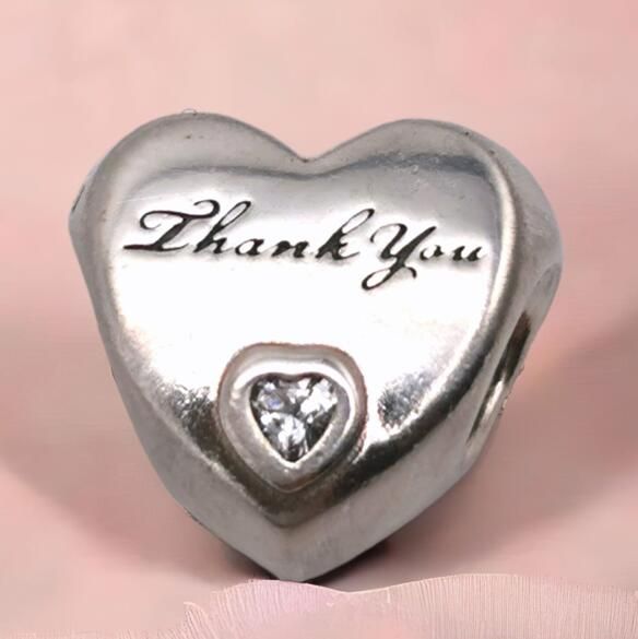 AAA GRADE S925 ALE Sterling Silver Heart Theme Charms