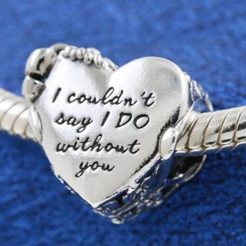 AAA GRADE S925 ALE Sterling Silver Heart Theme Charms