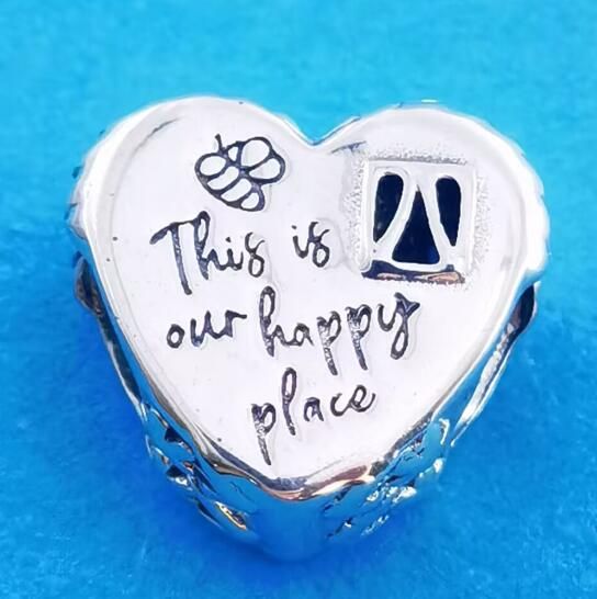 AAA GRADE S925 ALE Sterling Silver Heart Theme Charms
