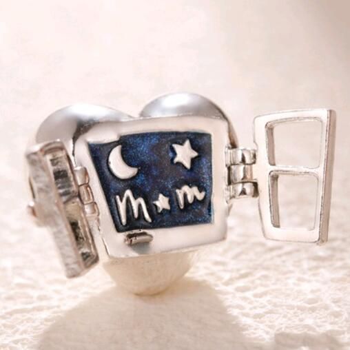 AAA GRADE S925 ALE Sterling Silver Heart Theme Charms