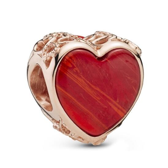  Rose Goldplated AAA GRADE ALE R  Heart Theme Charms