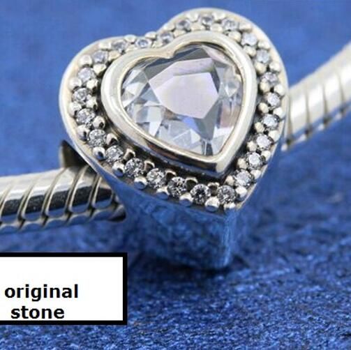 AAA GRADE S925 ALE Sterling Silver 5A CZ Pave Charms