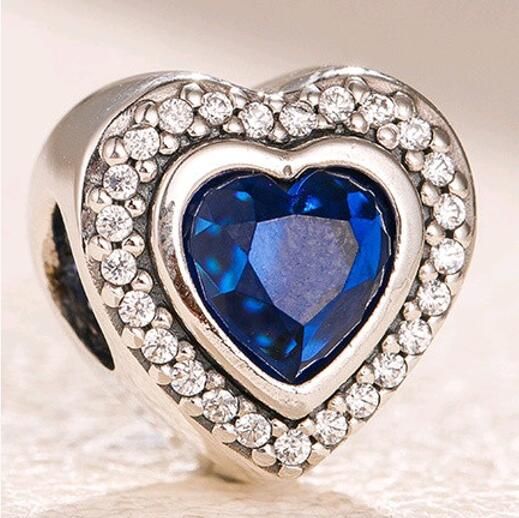AAA GRADE S925 ALE Sterling Silver 5A CZ Pave Charms