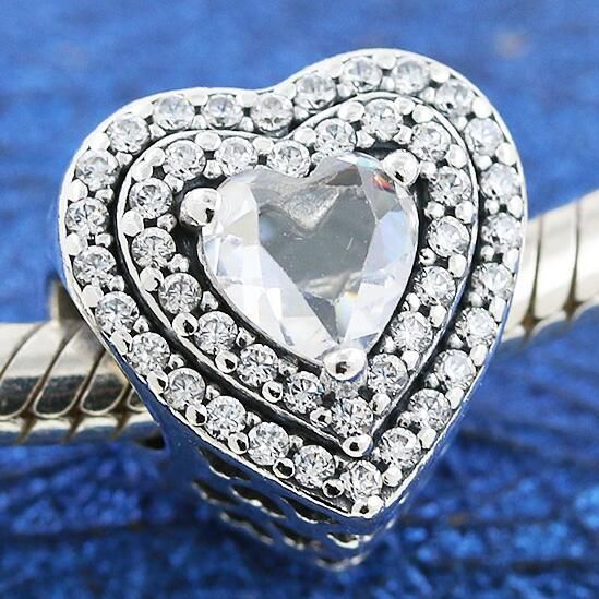 AAA GRADE S925 ALE Sterling Silver 5A CZ Pave Charms
