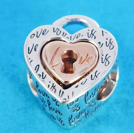AAA GRADE Key-To-My-Heart Pave Charms