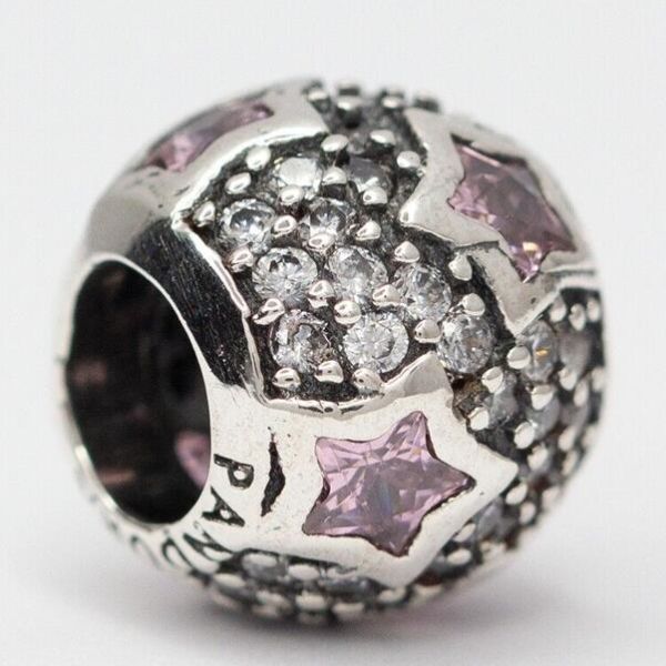 AAA GRADE S925 ALE Sterling Silver 5A CZ Pave Charms