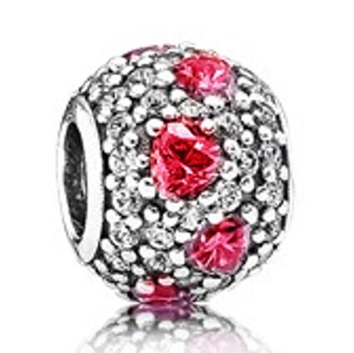 AAA GRADE S925 ALE Sterling Silver 5A CZ Pave Charms