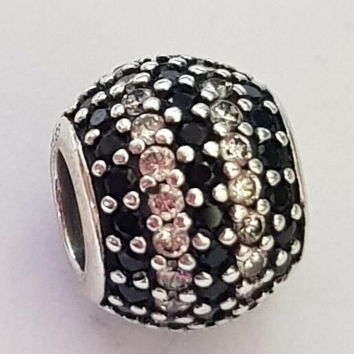 AAA GRADE S925 ALE Sterling Silver 5A CZ Pave Charms