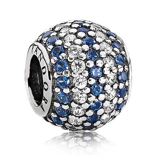 AAA GRADE S925 ALE Sterling Silver 5A CZ Pave Charms