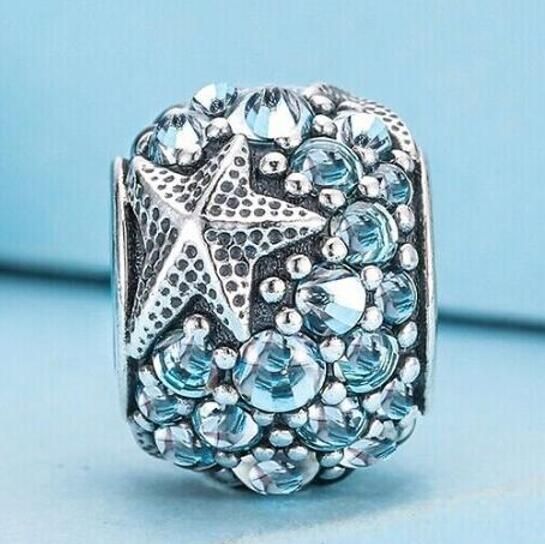 AAA GRADE S925 ALE Sterling Silver 5A CZ Pave Charms