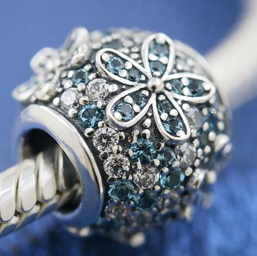 AAA GRADE S925 ALE Sterling Silver 5A CZ Pave Charms