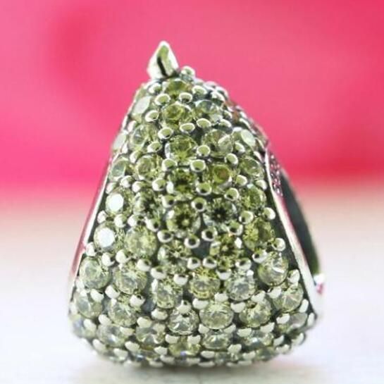 AAA GRADE S925 ALE Sterling Silver 5A CZ Pave Charms