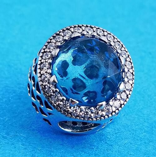 AAA GRADE S925 ALE Sparkling 5A CZ Pave Charm
