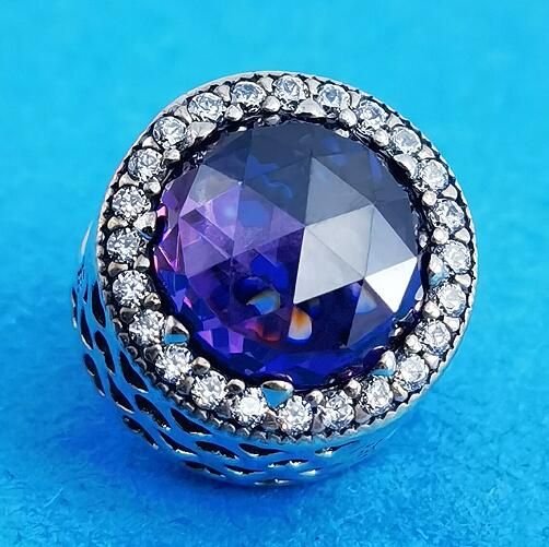 AAA GRADE S925 ALE Sparkling 5A CZ Pave Charm