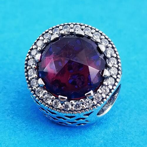 AAA GRADE S925 ALE Sparkling 5A CZ Pave Charm