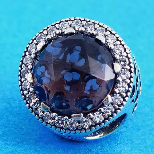 AAA GRADE S925 ALE Sparkling 5A CZ Pave Charm