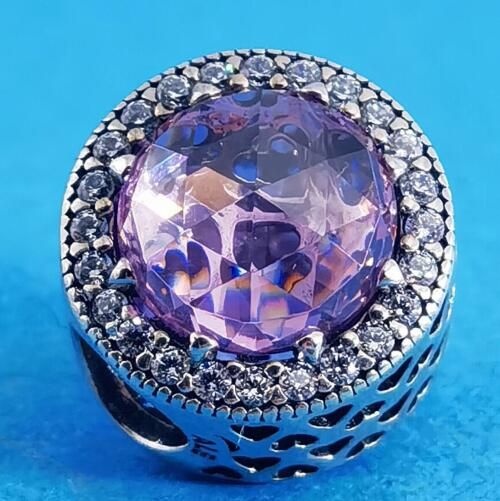 AAA GRADE S925 ALE Sparkling 5A CZ Pave Charm
