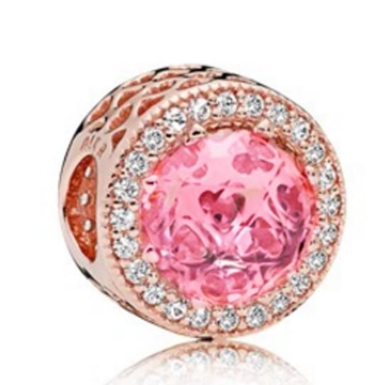 Rose Goldplated AAA GRADE ALE R Charms 