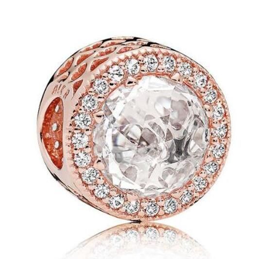 Rose Goldplated AAA GRADE ALE R Charms 